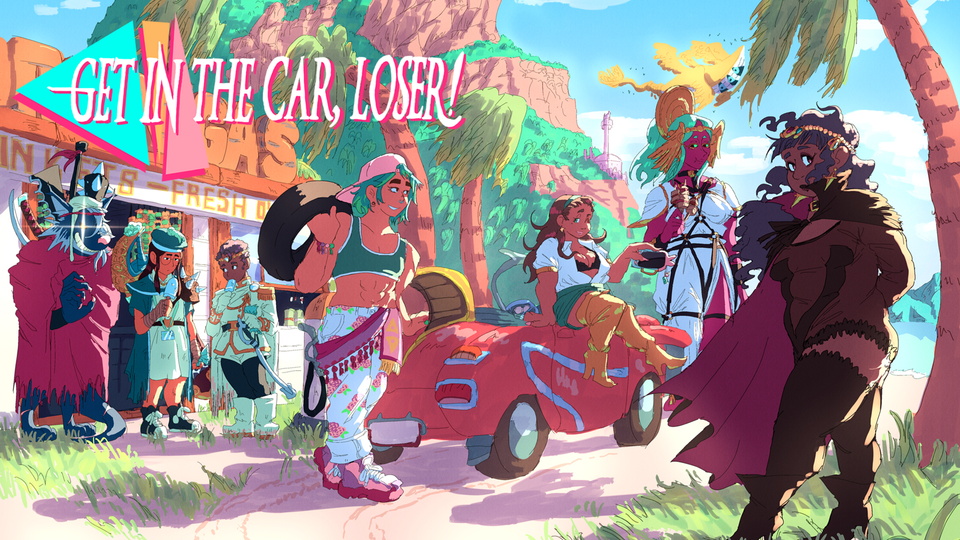 Get in the Car, Loser! is on the Nintendo Switch!